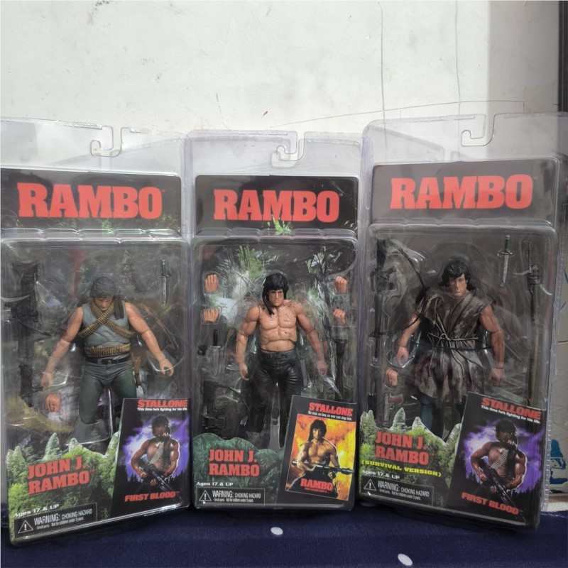 Limbo Game Set - First Blood John J Rambo Action