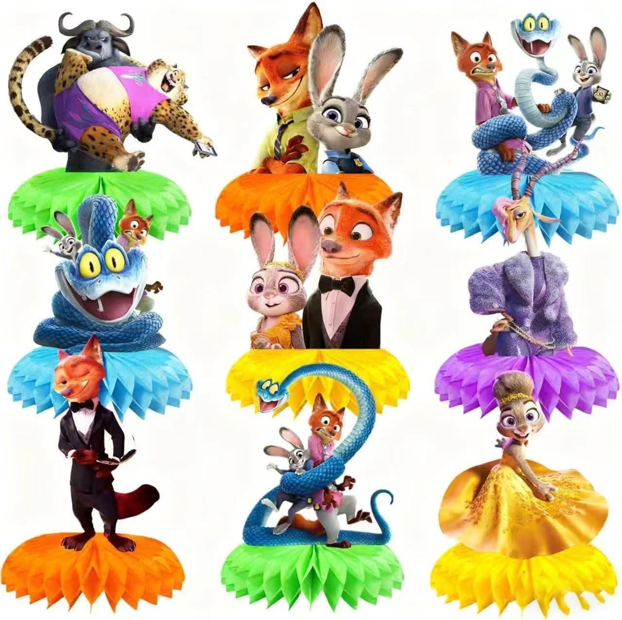 Zootopia2 Birthday Party Suppl - Zootopia Party Games ulasan dan harga