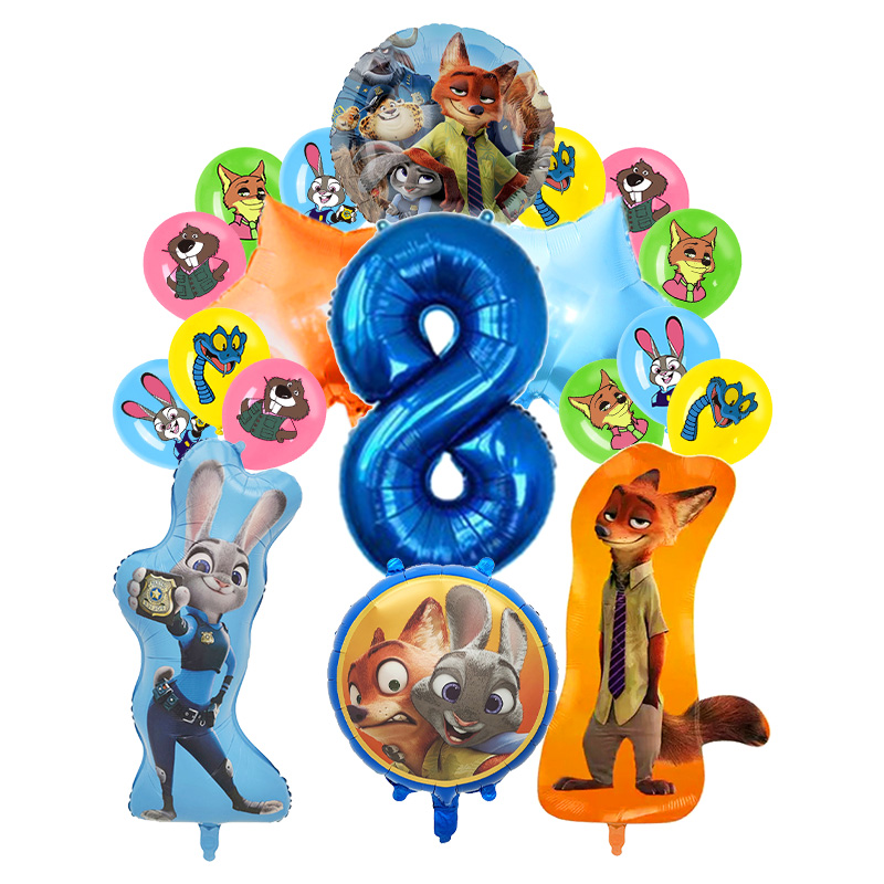 Zootopia Birthday Party Decora - Zootopia Party Games ulasan dan harga