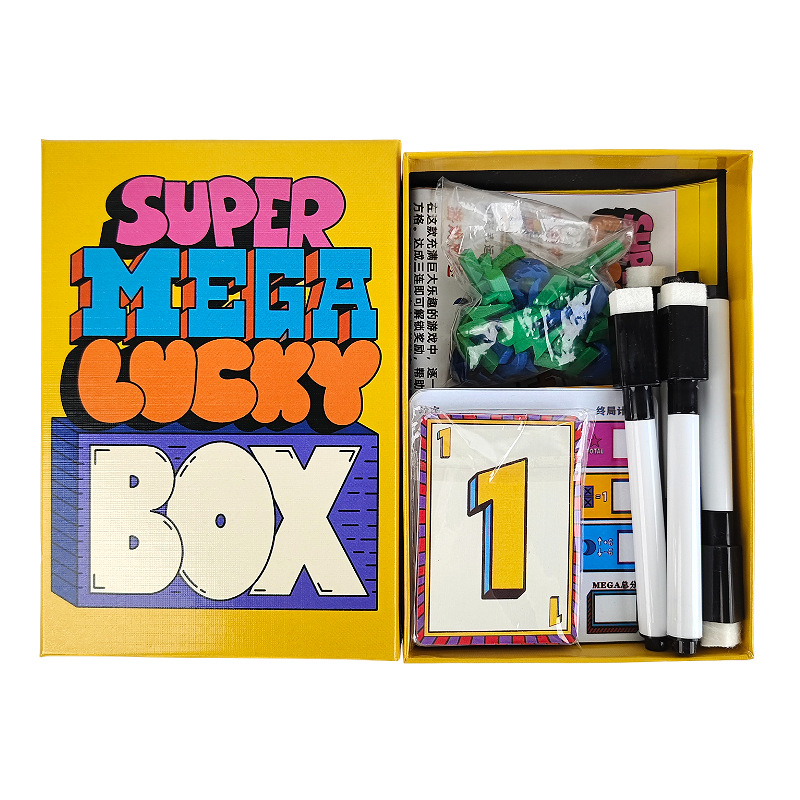 Super Mega Lucky Box Board Gam - Party Family Games ulasan dan harga