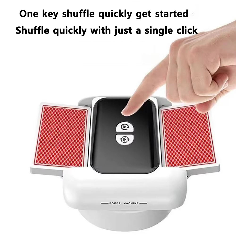 Rechargeable Automatic Card Sh - Party Games Board Game ulasan dan harga