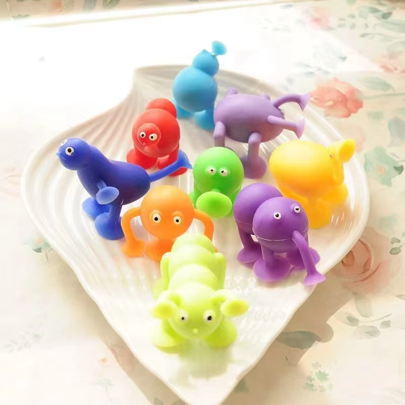 Suction Cup Baby Bath Toy Soft - Limbo Game Set ulasan dan harga