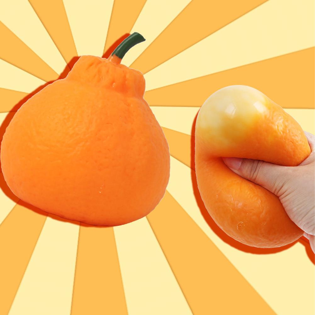 Realistic Orange Squeeze Toy,  - Party Games Adults Funny ulasan dan harga