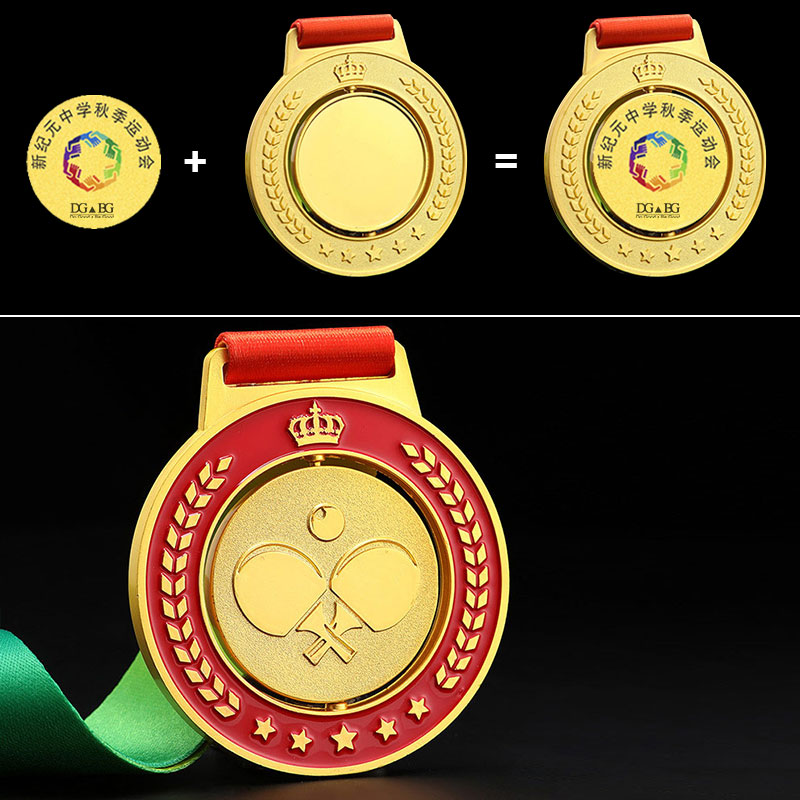 Table Tennis Gold Silver Bronz - Party Games Competition ulasan dan harga