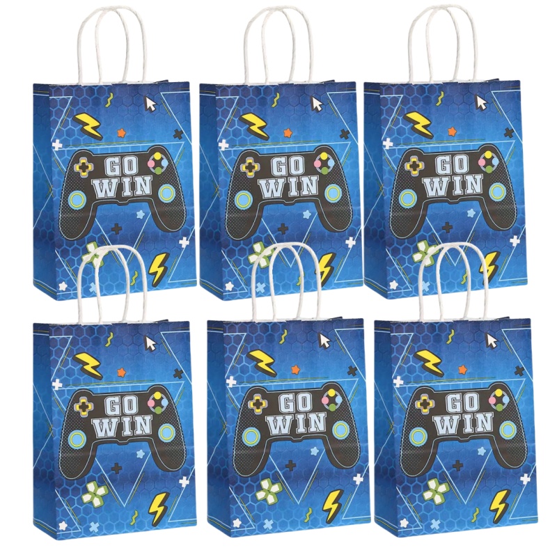 6/24Pcs Video Game on Theme Pa - Party Games Easter ulasan dan harga
