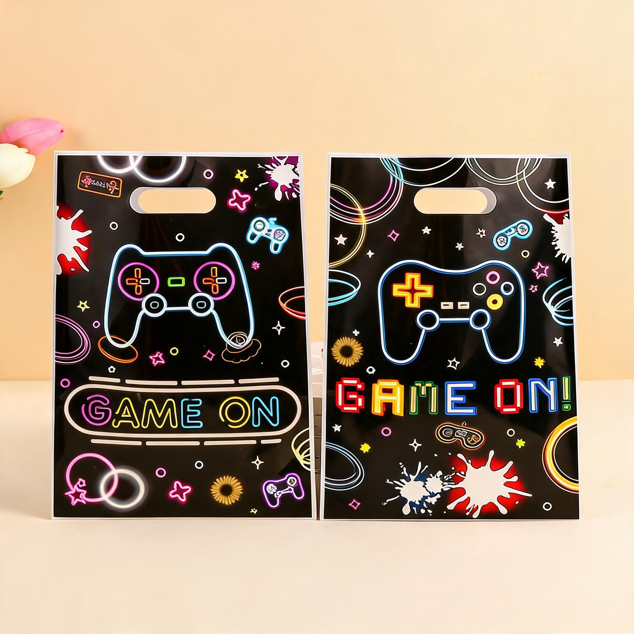 30pcs Black Game On Neon Party - Party Games Gender Reveal ulasan dan harga