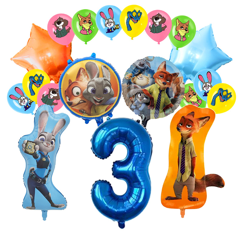 Zootopia Birthday Party Decora - Zootopia Party Games ulasan dan harga