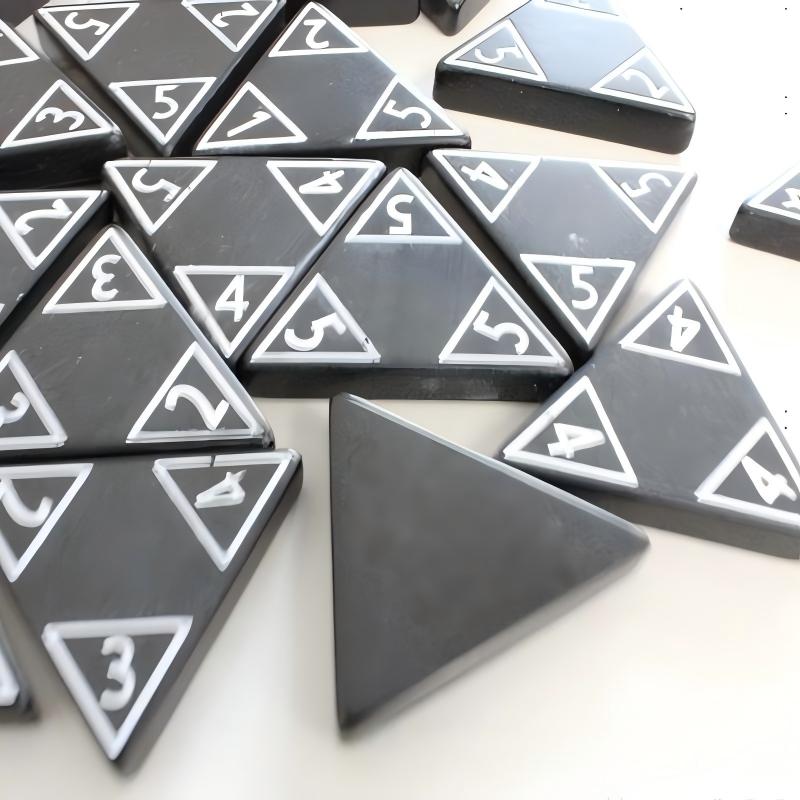 56Pcs Triangular Domino Game S - Party Family Games ulasan dan harga