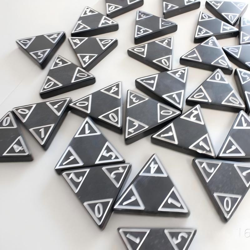 56Pcs Triangular Domino Game S - Party Family Games ulasan dan harga