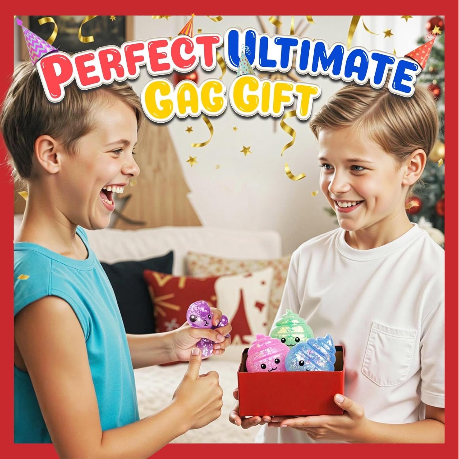Prank Gift Glitter Funny Stres - Party Games Adults Funny ulasan dan harga