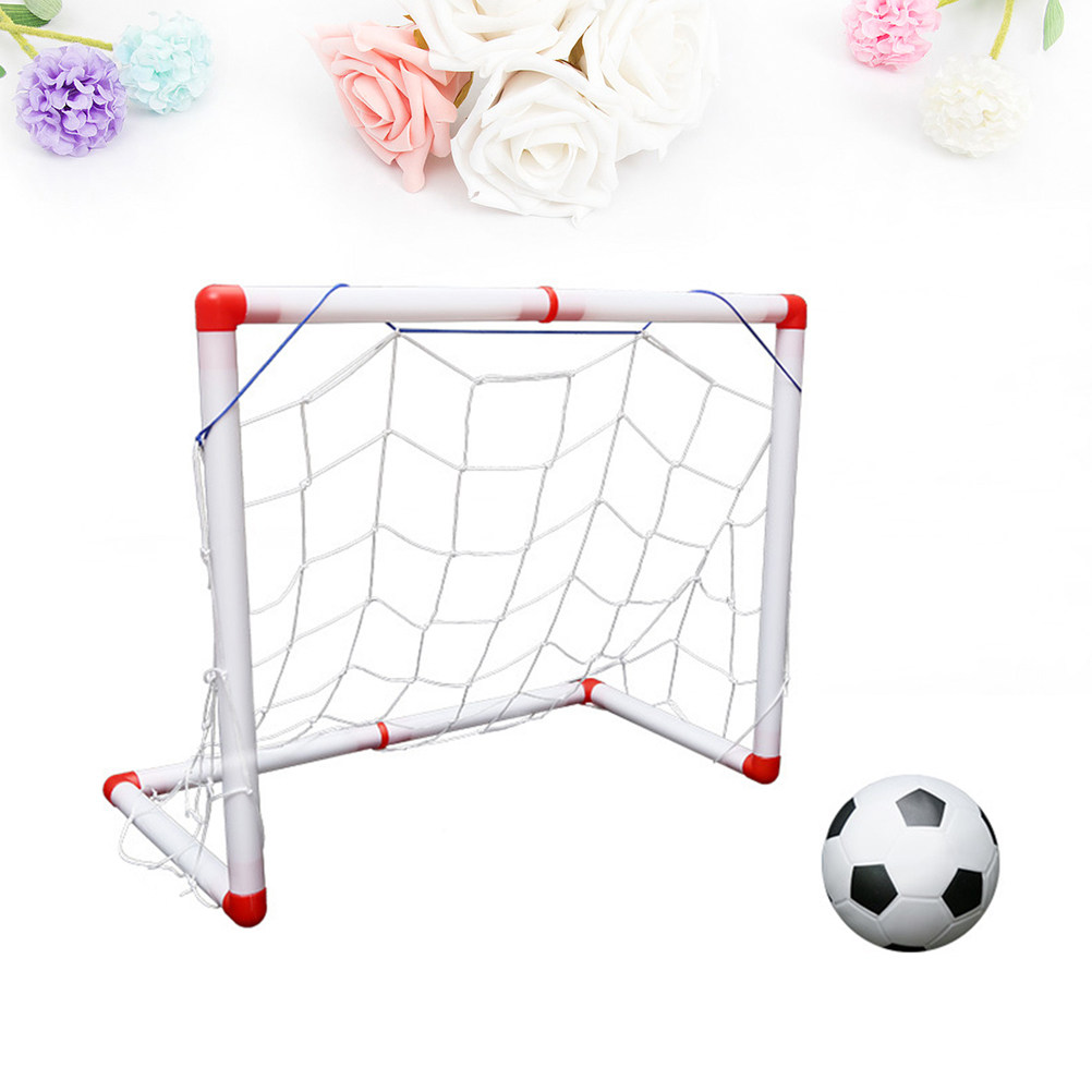 1Set 56Cm Mini Football Goal W - Party Family Games ulasan dan harga
