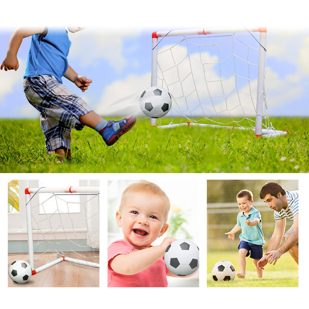 1Set 56Cm Mini Football Goal W - Party Family Games ulasan dan harga