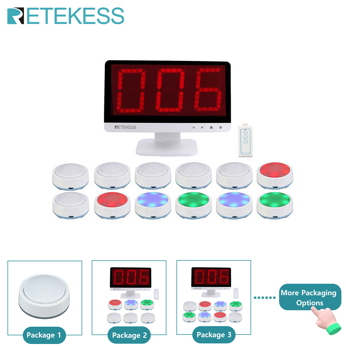 Retekess TM101 Quiz Answer Gam - Party Games Competition ulasan dan harga