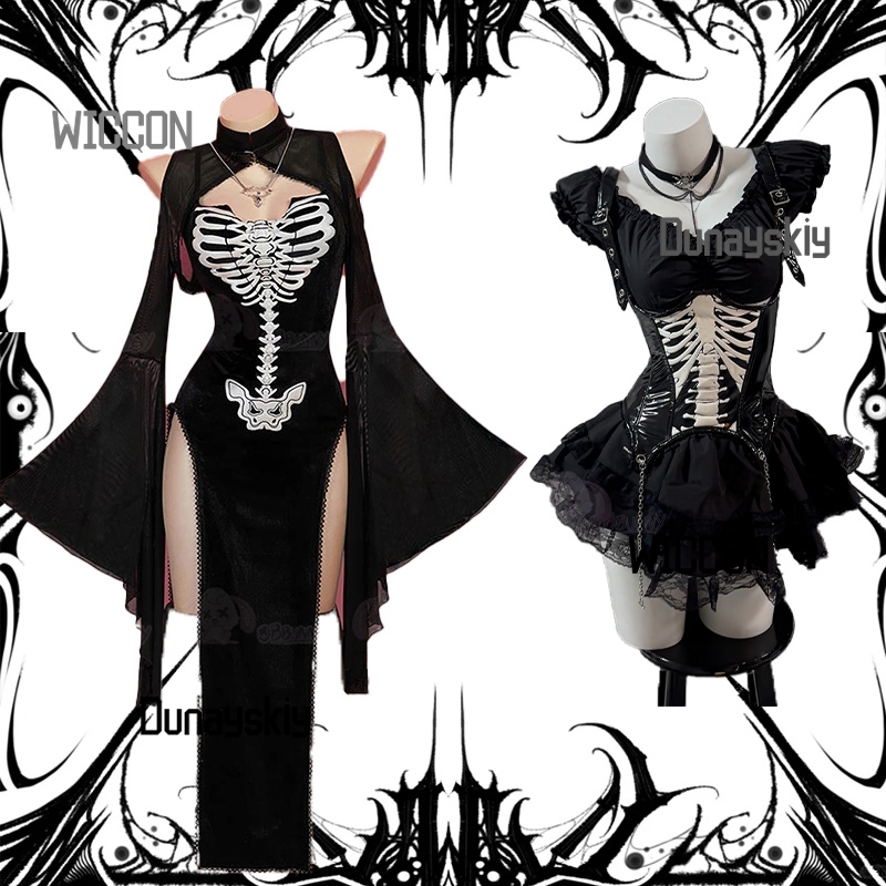 Halloween Gothic Skull Cosplay - Party Games Steam Free ulasan dan harga