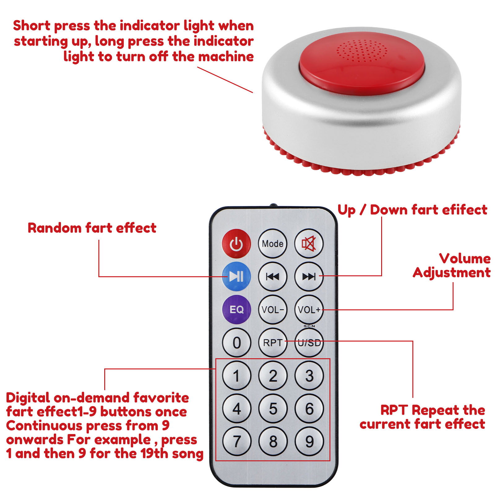Funny Sound Effects Machine Re - Party Games Easter ulasan dan harga