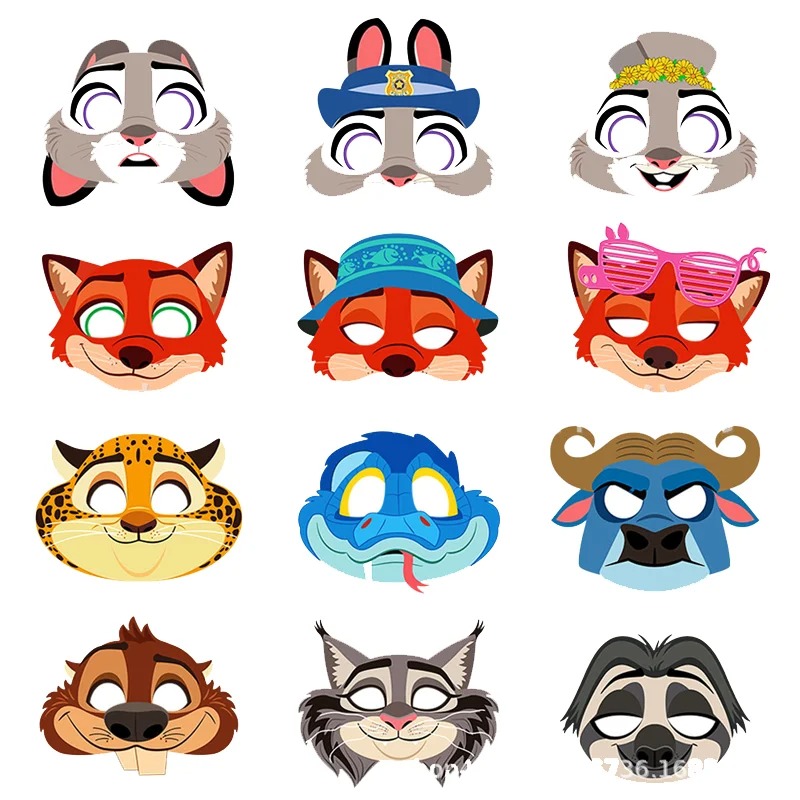 Dsn Figure 12Pcs/set  Zootopia - Zootopia Party Games ulasan dan harga