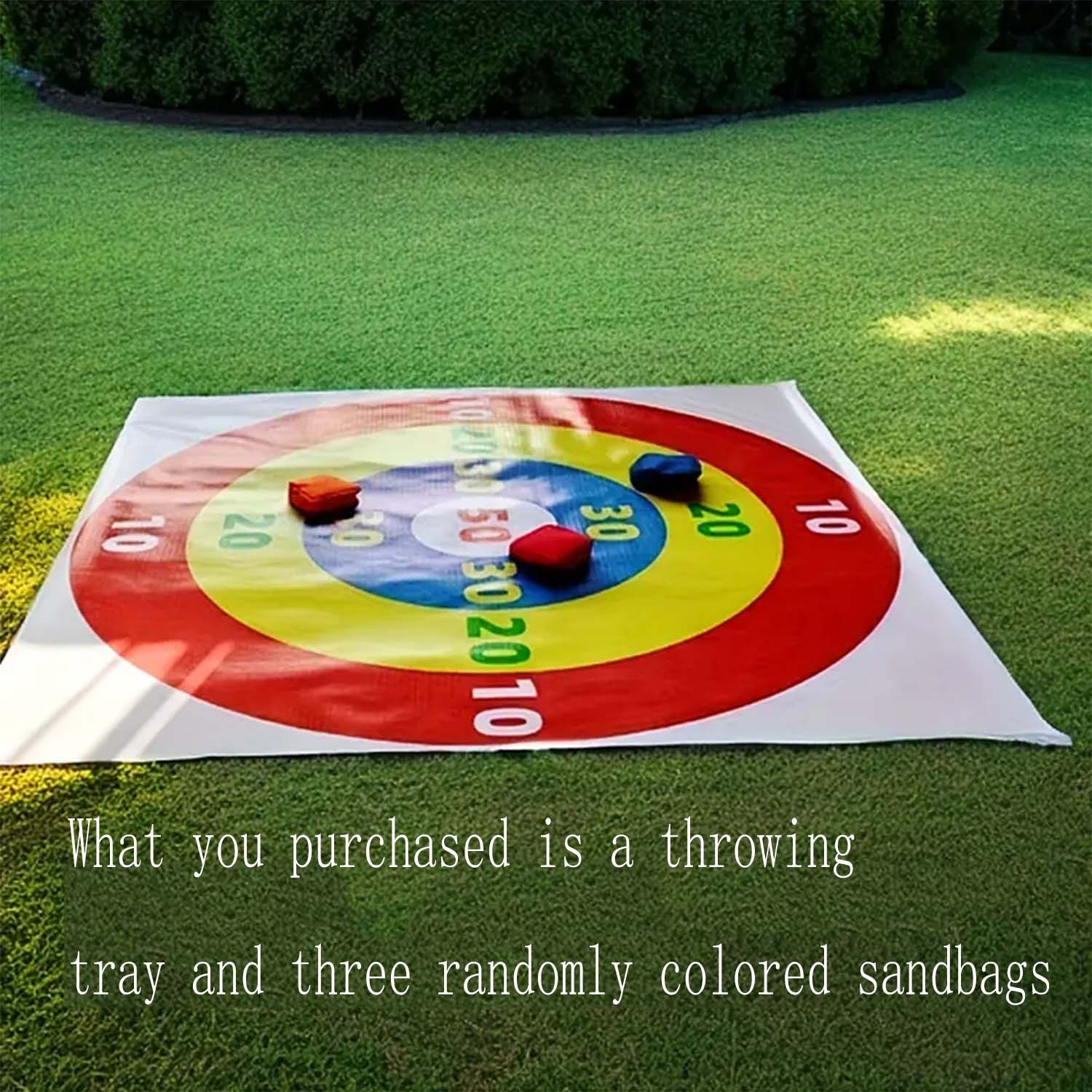 Set, throwing tray and sandbag - Limbo Game Set ulasan dan harga