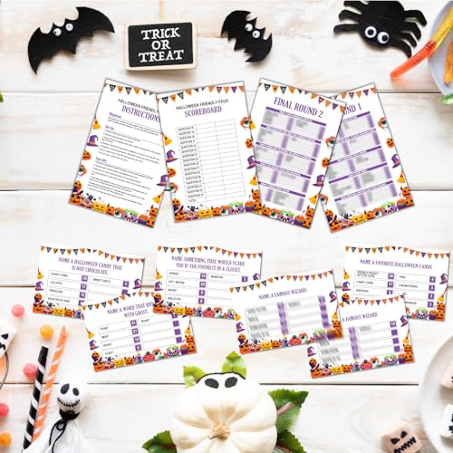 Halloween Friendly Feud Game,  - Party Games For Adults Large Group ulasan dan harga