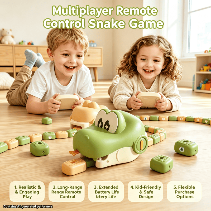 Remote Control Snake Toy Famil - Party Games Competition ulasan dan harga
