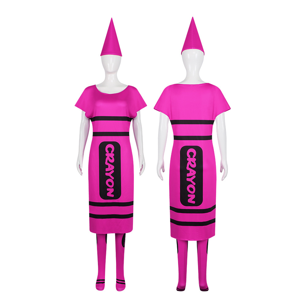 Halloween Women Crayon Cosplay - Party Games Adults Funny ulasan dan harga