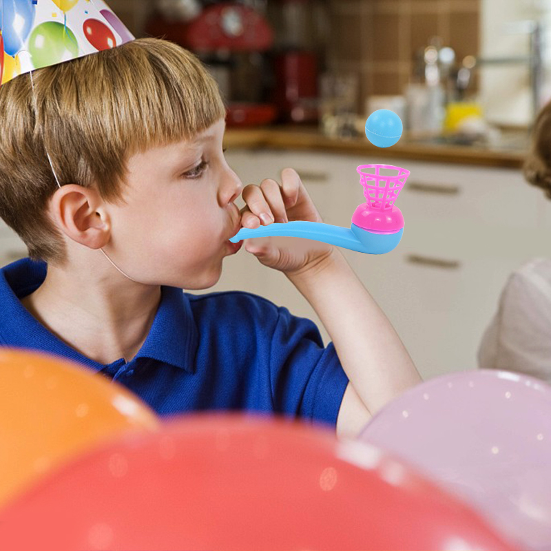 6/12Pcs Magic Blowing Pipe Flo - Party Games Gender Reveal ulasan dan harga