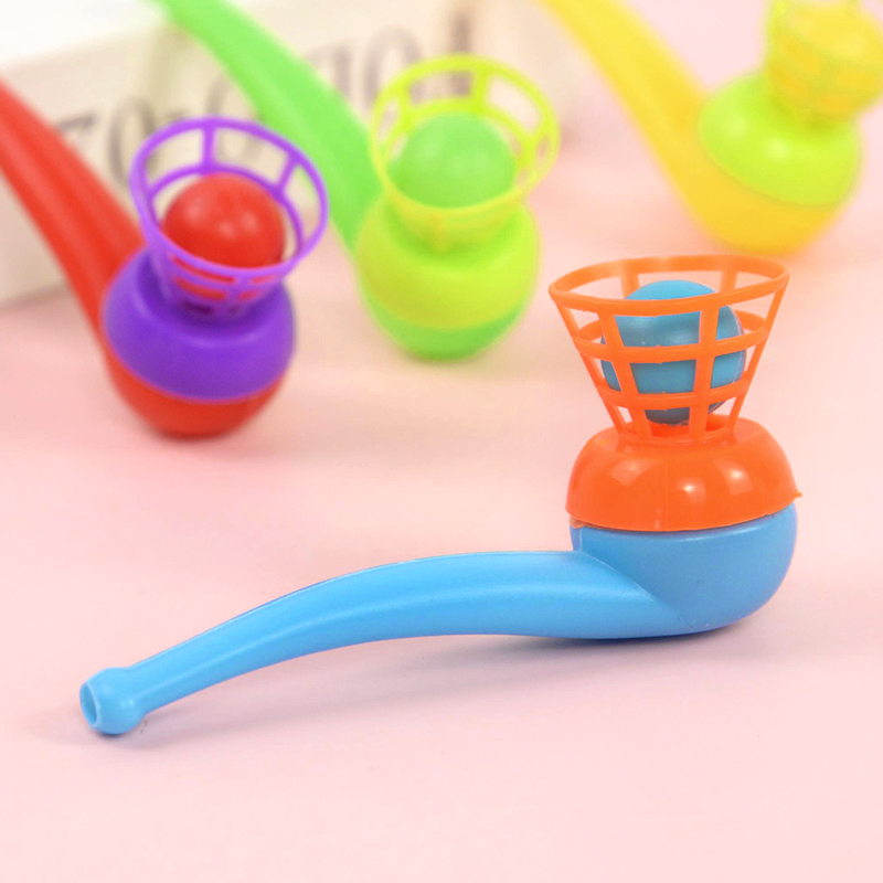 6/12Pcs Magic Blowing Pipe Flo - Party Games Gender Reveal ulasan dan harga