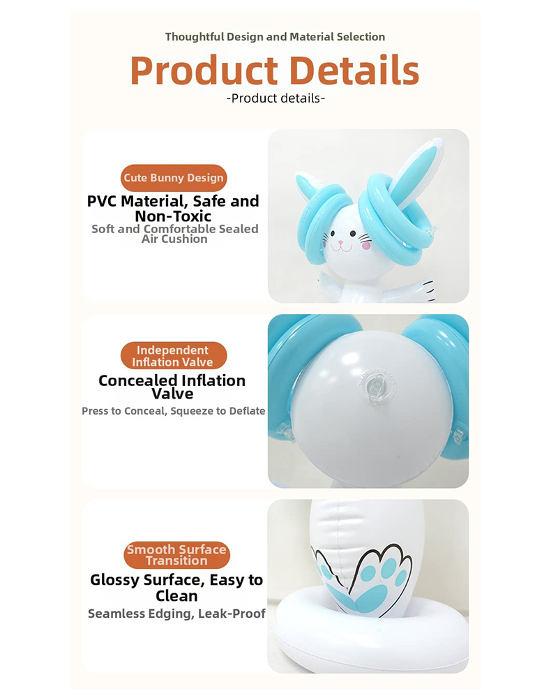 Easter Inflatable Bunny Ring T - Party Games Easter ulasan dan harga