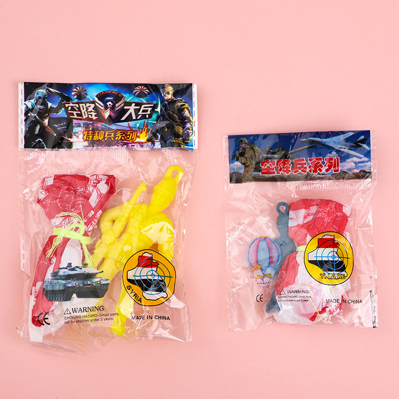 10pcs Plastic Ejecting Parachu - Party Games Gender Reveal ulasan dan harga