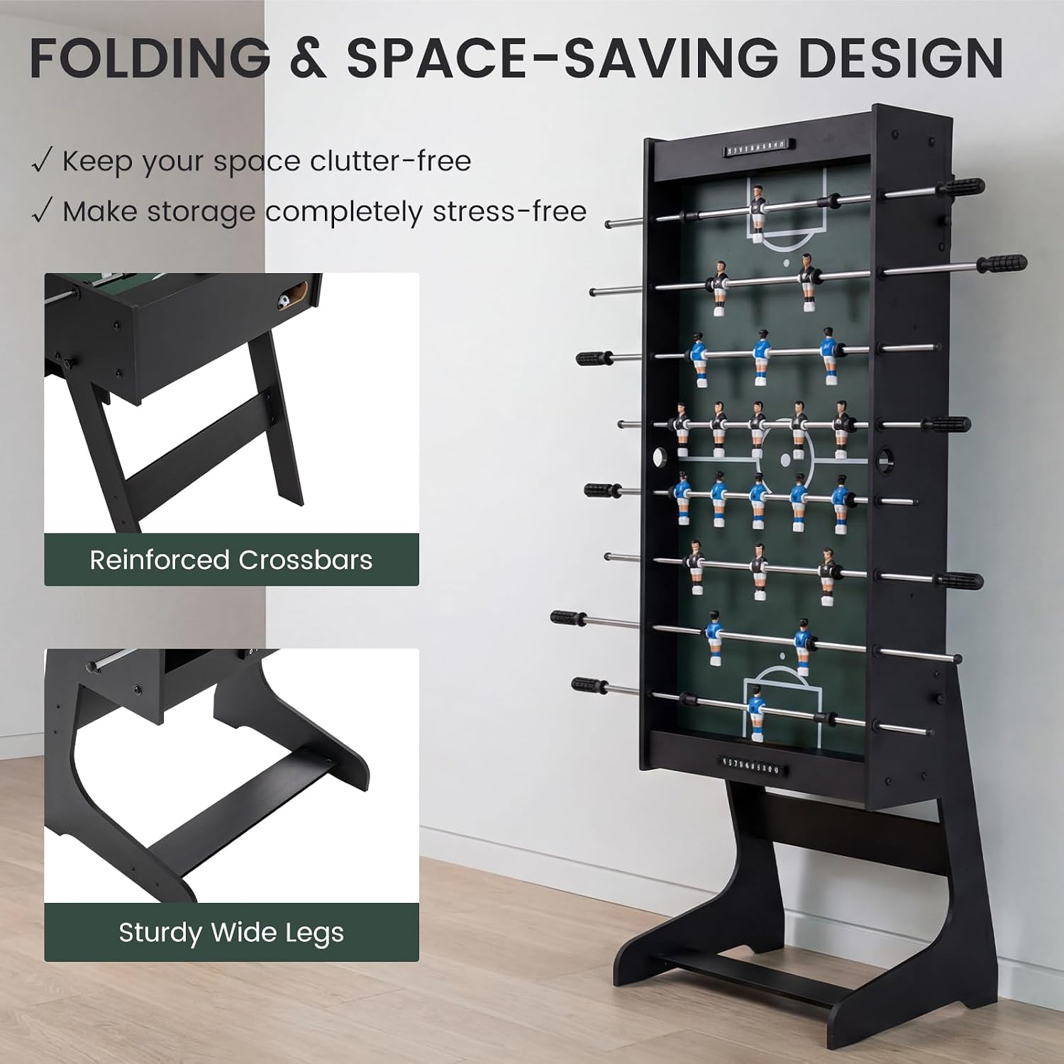 Folding Foosball Table Full Si - Party Games Competition ulasan dan harga