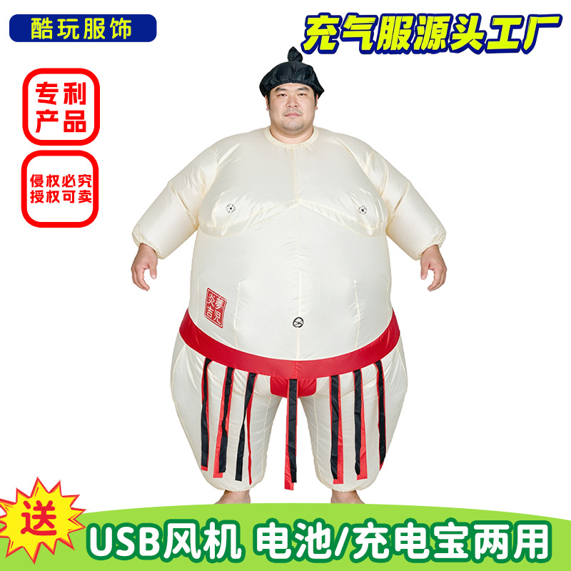 Halloween Inflatable Sumo Cost - Party Games Adults Funny ulasan dan harga