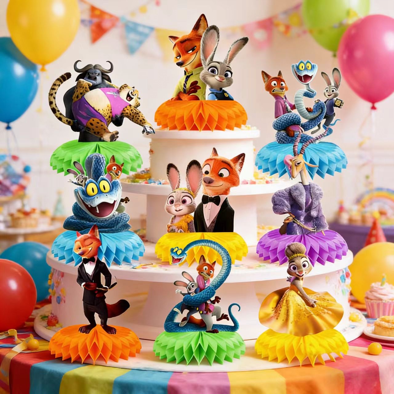 Zootopia Judy Honeycomb Deskto - Zootopia Party Games ulasan dan harga