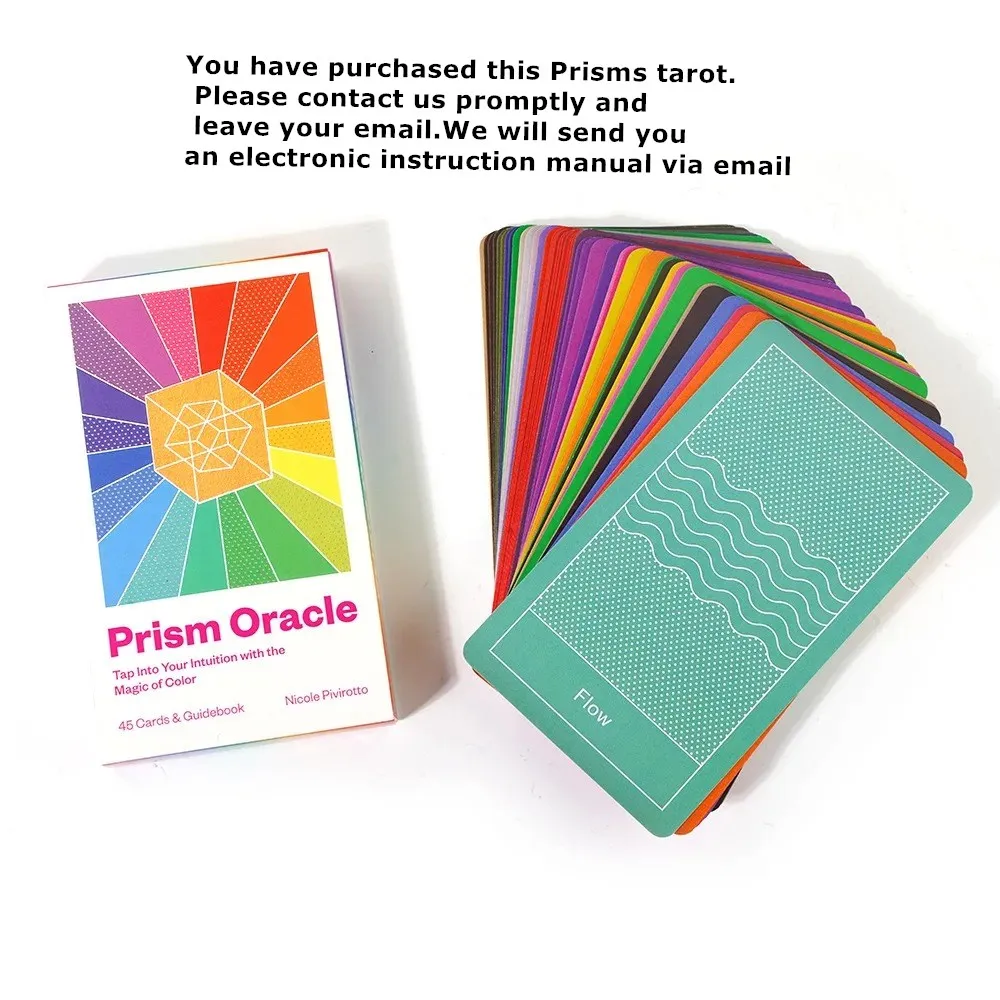 New Card Prisms Oracle Card Fa - Party Family Games ulasan dan harga