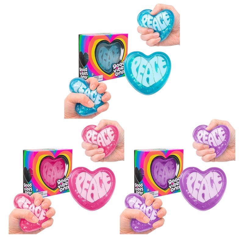 InStock PEACE Heart Shape Squi - Party Games Adults Funny ulasan dan harga